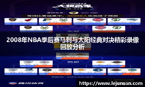 2008年NBA季后赛马刺与太阳经典对决精彩录像回放分析